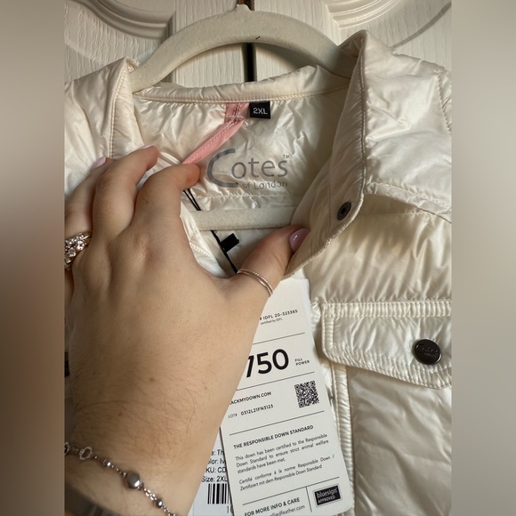 NWT!! Cotes of London down jacket! - Picture 3 of 8